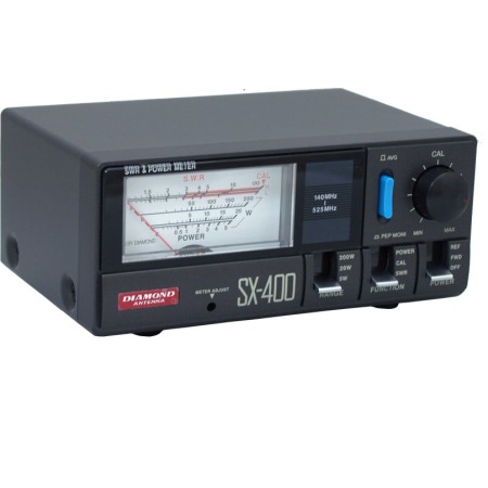 Diamond SX-400 - Rosmeter/Wattmeter 140-525 Mhz - 5/20/200 Watt