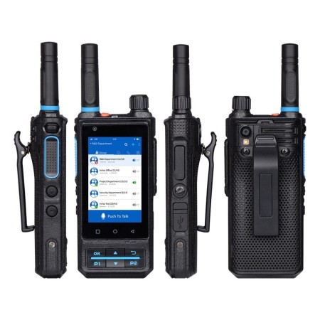 Émetteur-récepteur portable 4G LTE Inrico S200 PoC Radio pour usage professionnel