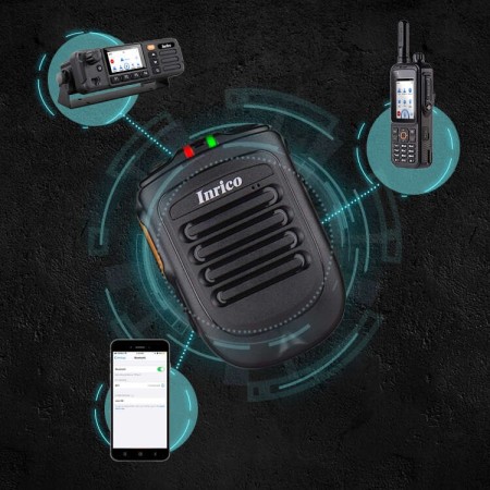 Inrico B02 Mikrofon sprechen, hören, Bluetooth mit Zubehör Inrico B02 Mikrofon sprechen, hören, Bluetooth mit Zubehör