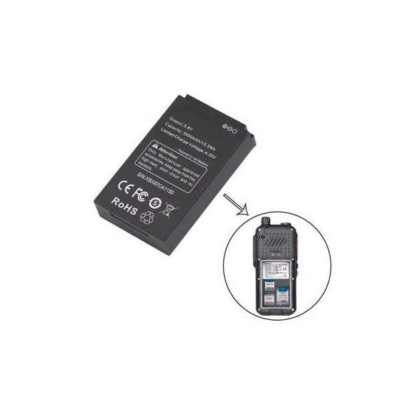 Inrico B-87C Ersatzakku für T320