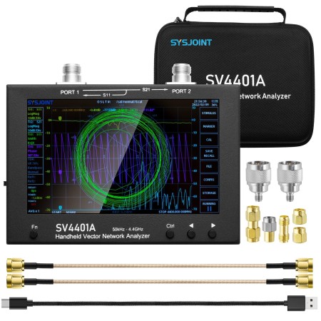 JNC SV-4401A 50 kHz bis 4,4 GHz Vektor-Netzwerkanalysator JNC SV-4401A 50 kHz bis 4,4 GHz Vektor-Netzwerkanalysator