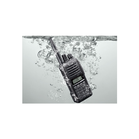 Icom IC-T10 Dual band VHF/UHF analog transceiver, with keyboard, display and VOX function