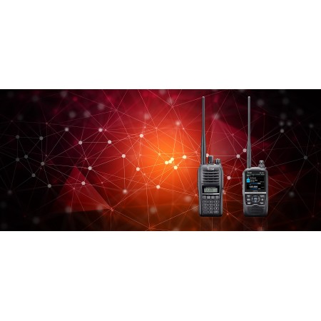 Icom IC-T10 Dual band VHF/UHF analog transceiver, with keyboard, display and VOX function