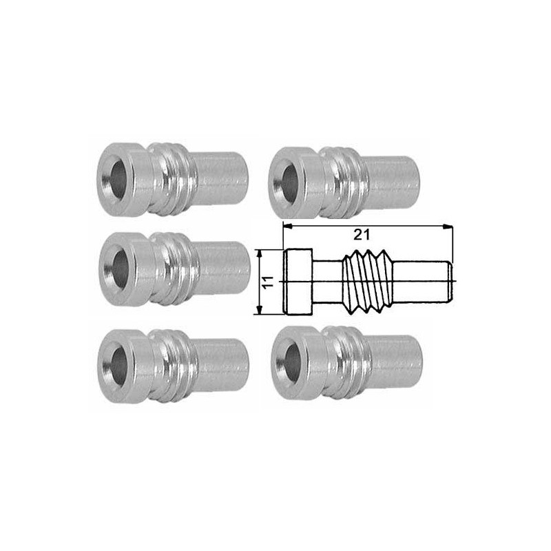 N. 5 RIDUTTORI PER CAVO RG-58, RG-59 H-155