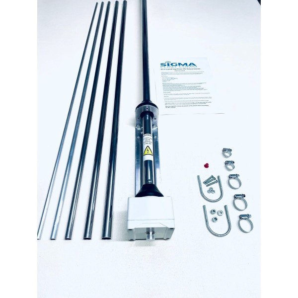 SE HF X-80 XP HF HIGH POWER VERTICAL ANTENNA 1kW 80-6 meters