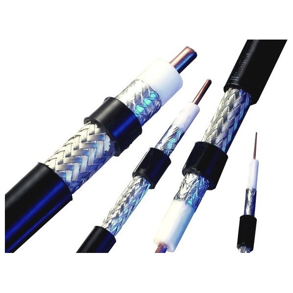 Câble coaxial à faible perte, double écran, hautes performances, HF 240FX-PVC HRS