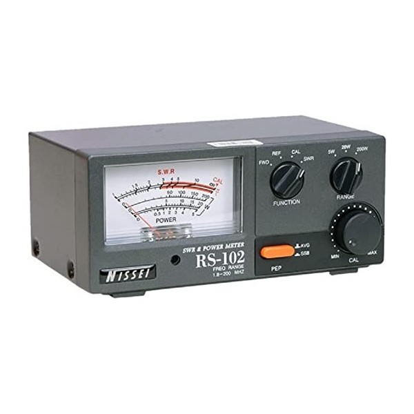 Nissei RS-102 Rosmetro wattmetro 1.6-200 MHz 5/20/2000W