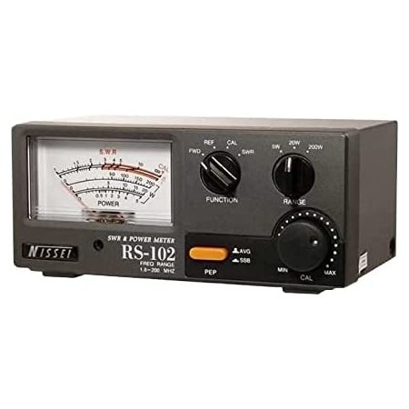 Nissei RS-102 Rosmetro wattmetro 1.6-200 MHz 5/20/2000W Nissei RS-102 Rosmetro wattmetro 1.6-200 MHz 5/20/2000W