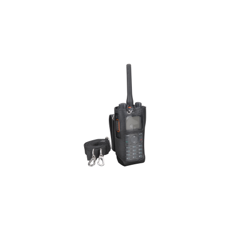 Hytera LCY003 Ledertasche mit Schultergurt für PD785 (für max. 2000 mAh Akku)