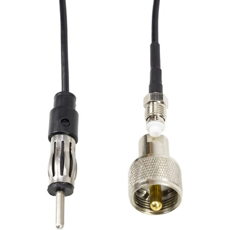 PNI DUPLEX 2000 CB + FM-Antenne (26-28 + 87-108 MHz) Glasfaser, 49 cm.