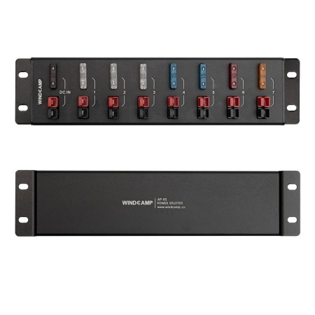 Windcamp AP-8S, distributeur d'énergie avec 8 connexions PowerPole Windcamp AP-8S, distributeur d'énergie avec 8 connexions PowerPole