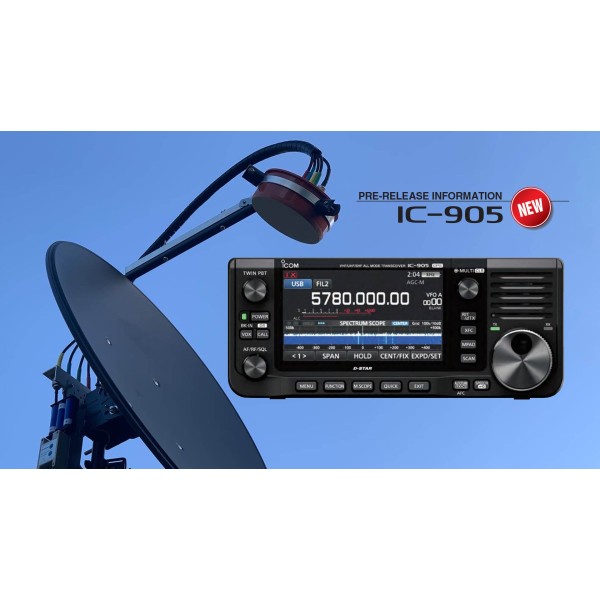 Icom IC-905 Transceiver 144/430/1200/2400/5600 MHz und 10 GHz optional