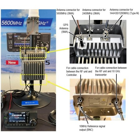 Icom IC-905 Transceiver 144/430/1200/2400/5600 MHz and 10 GHz optional Icom IC-905 Transceiver 144/430/1200/2400/5600 MHz and 10 GHz optional