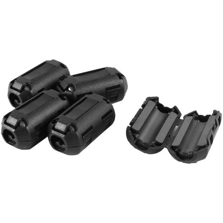 NR3 5 PIECES Anti-disturbance ferrite filter for RF-287, ULTRAFLEX 7 AIRCELL 7 and other 7 mm diameter cables. NR3 5 PIECES Anti-disturbance ferrite filter for RF-287, ULTRAFLEX 7 AIRCELL 7 and other 7 mm diameter cables.