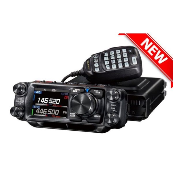ÉMETTEUR-RÉCEPTEUR MOBILE YAESU FTM-510DE ASP 50W C4FM 144/430MHZ WiRES-X