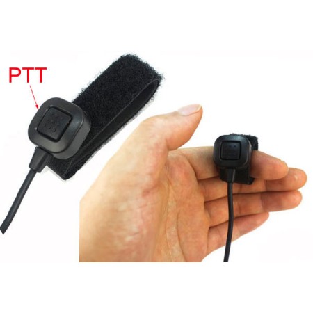 HRS THROAT 2 Laryngophone with air earpiece for Kenwood Wouxun Baofeng Puxin etc