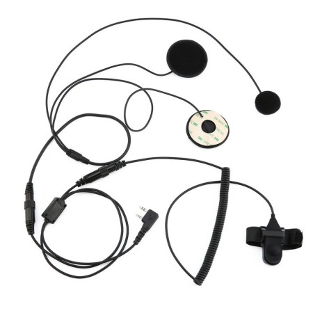 Kit Motociclare cuffia stereo con mic. e ptt Kit Motociclare cuffia stereo con mic. e ptt