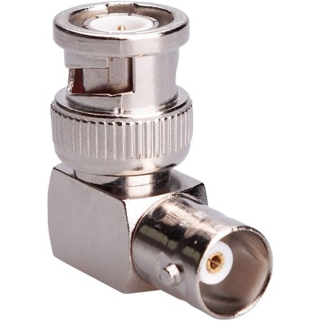 90-Grad-Koaxialadapter BNC-Stecker auf BNC-Buchse 90-Grad-Koaxialadapter BNC-Stecker auf BNC-Buchse