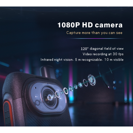 Hytera VM580D - Bodycam WiFi, BT, GPS/BD/GLONASS, 4G, 32GB, 3000mAh Hytera VM580D - Bodycam WiFi, BT, GPS/BD/GLONASS, 4G, 32GB, 3000mAh