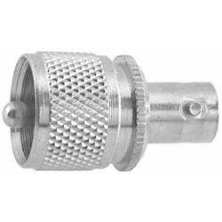 Adaptateur coaxial UHF mâle vers BNC femelle Adaptateur coaxial UHF mâle vers BNC femelle