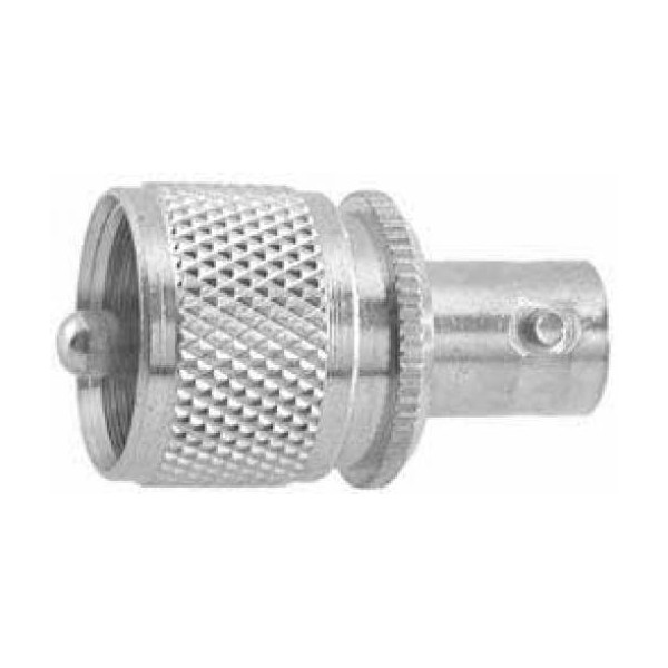 Koaxialadapter UHF-Stecker auf BNC-Buchse