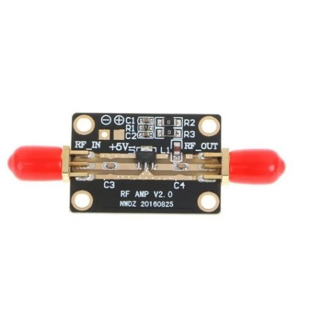 LNA 0.05 - 4GHz broadband amplifier with very low noise and high linearity LNA 0.05 - 4GHz broadband amplifier with very low noise and high linearity