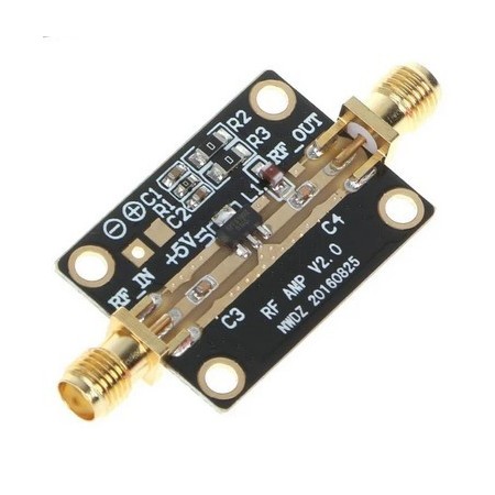LNA 0,05 MHz – 4 GHz Breitbandverstärker mit sehr geringem Rauschen und hoher Linearität LNA 0,05 MHz – 4 GHz Breitbandverstärker mit sehr geringem Rauschen und hoher Linearität