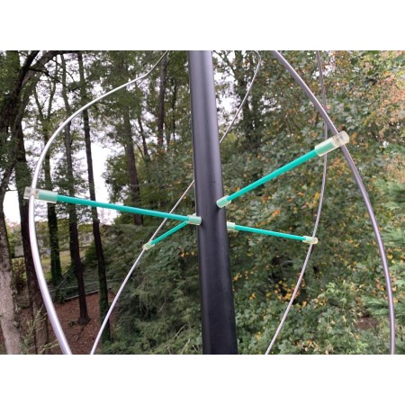 Antenne hélicoïdale Diamond DPKE-137 pour la réception des satellites météorologiques NOAA ou des transmissions ACARS