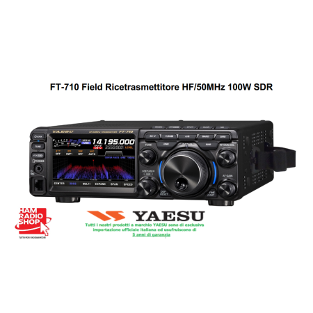 Yaesu FT-710 Field Ricetrasmettitore HF/50MHz SDR Yaesu FT-710 Field Ricetrasmettitore HF/50MHz SDR