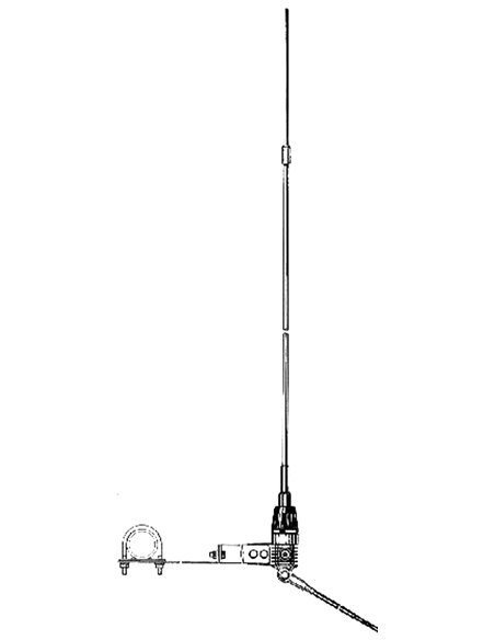Sirio BOOMERANG A Antenna  C.B. 27 MHz da balcone