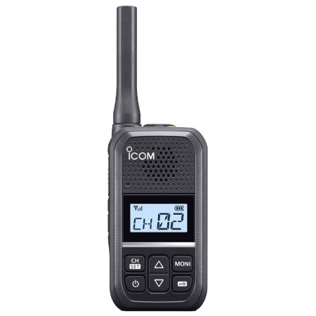 Icom IC-U20SR Ricetrasmettitore portatile analogico PMR446,con display LCD