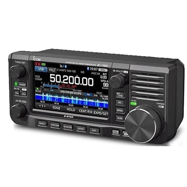 Icom IC-705  - Ricetrasmettitore QRP 0/30-50/144/430 MHZ 10W